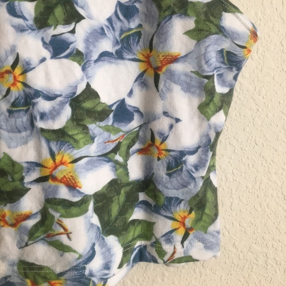 ❌SOLD IN A BUNDLE❌ American Apparel Floral Top - Picture 4 of 4